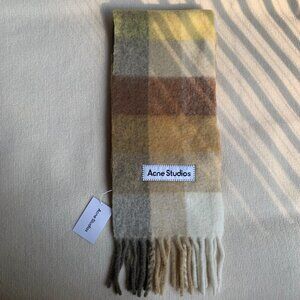 Acne Studios Check Scarf